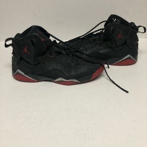 Jordan True Flights Black Gym Red Anthracite